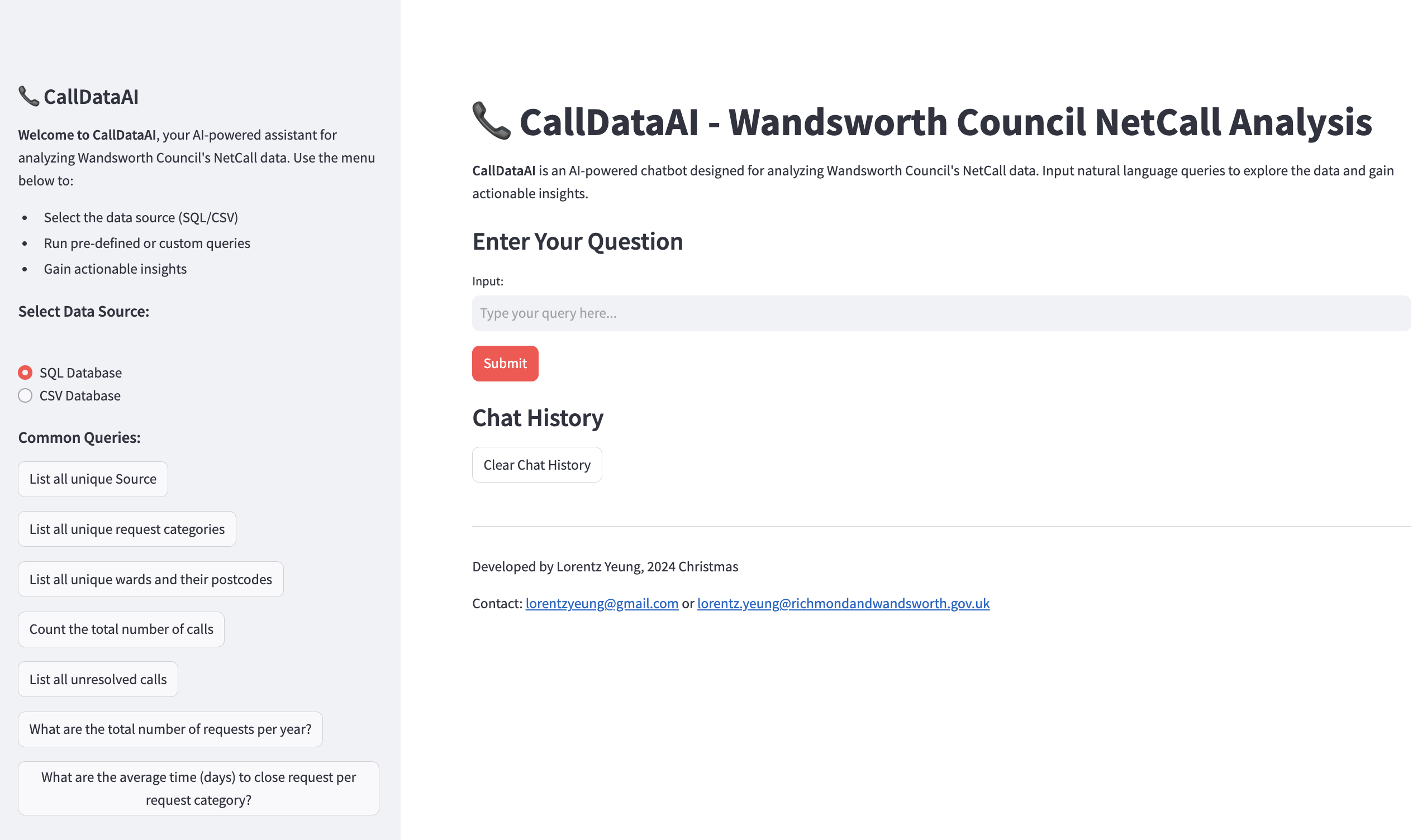 Explore CallDataAI on Hugging Face